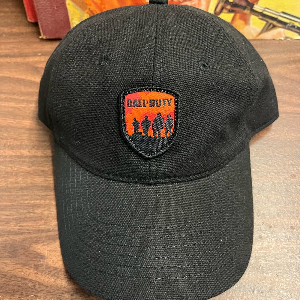 Call of Duty COD Black Ops Game Modern Warfare PS5 Hat Cap Official Rare Patch